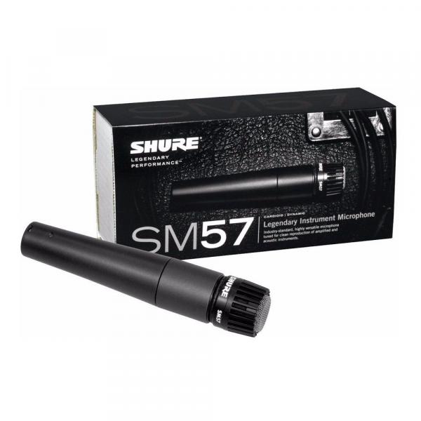 Microfone Instrumento Shure SM57 LC
