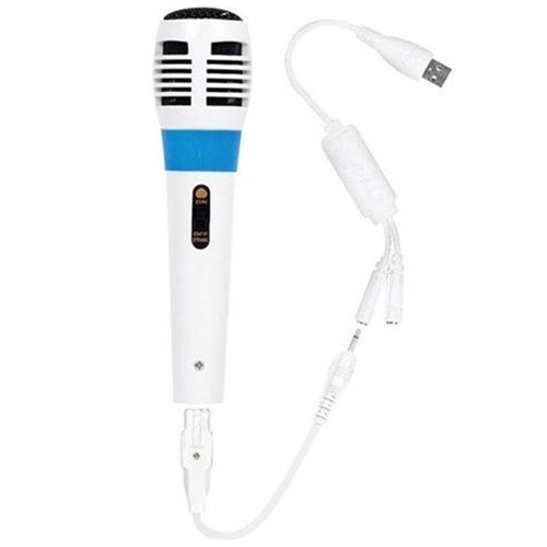 Microfone Intec Karaokê 5607 para Nintendo Wii