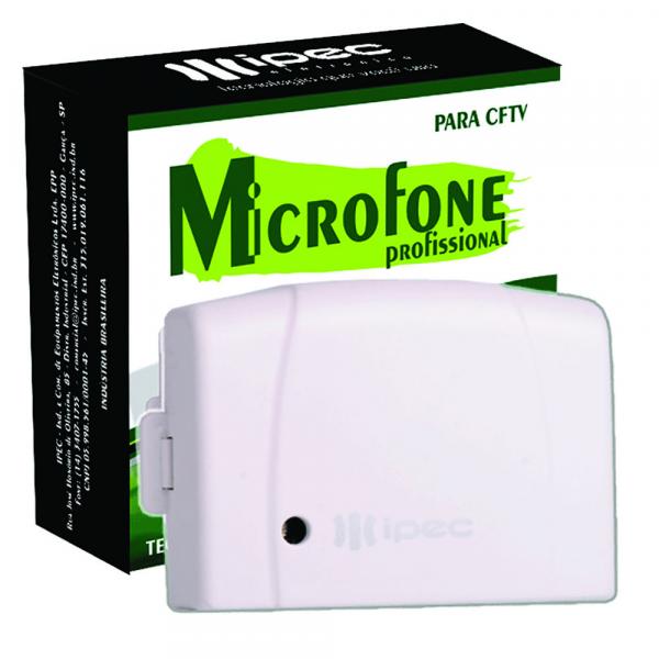 Microfone IPEC Profissional para CFTV