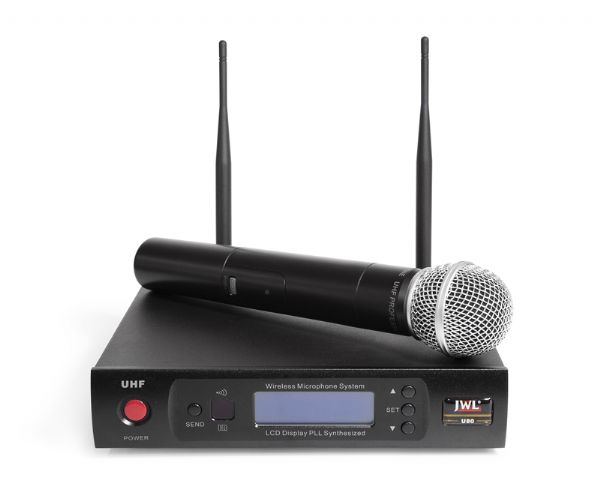 Microfone Jwl U-80 Digital S/Fio Uhf