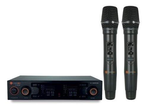 Microfone Kadosh Duplo Sem Fio K 502 M Original