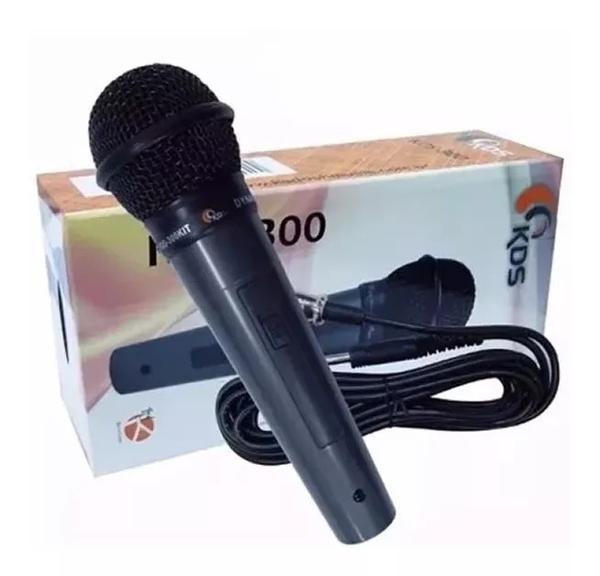 Microfone Kadosh KDS 300 Dinâmico Com Cabo