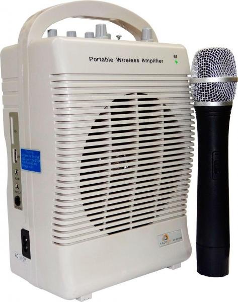 Microfone Kit Professor Kadosh Kas-77M Vhf Usb Mão