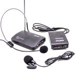Microfone Lapela e Headset Sem Fio Profissional Wireless 50m GT432