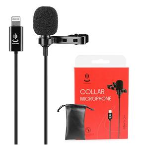Microfone Lapela P/ Celular IOS Collar - YC-LM10