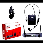 Microfone Lapela Profissional Sem Fio Headset Frequência 533.7 Mhz Mxt Uhf-10bp