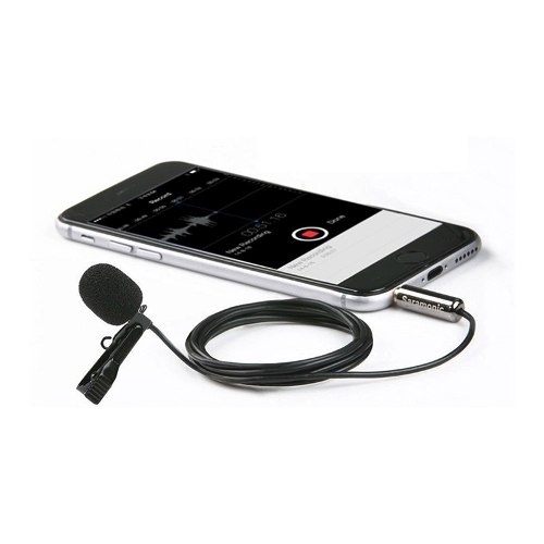 Microfone Lapela Saramonic P/ Smartphones - SR-LMX1