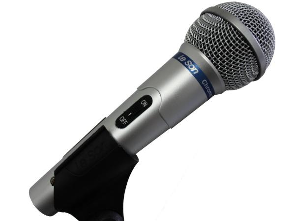 Microfone Le Son Mc-200 Dinamico Cardióide Profissional Champanhe - Leson