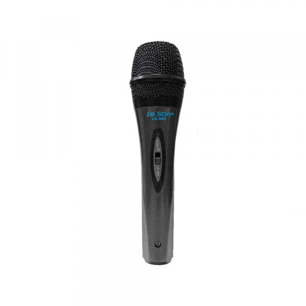 Microfone Leson LS-300 Dinâmico Vocal com Cabo