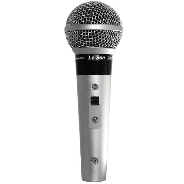 Microfone Leson SM58 P4 Cardioide de Mão Profissional - Le Son