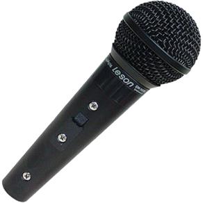 Microfone Leson Sm58 P4 Vocal Profissional BLK