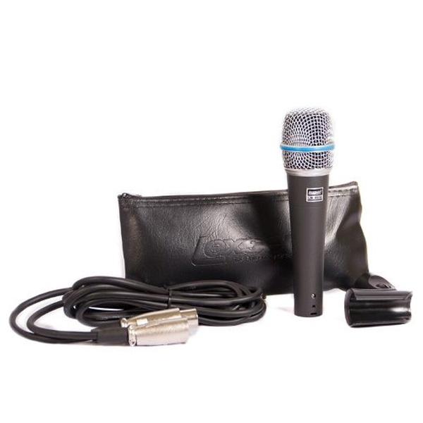 Microfone Lexsen Dinâmico Supercardióide LM-B57A - AC1563