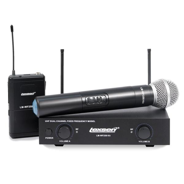 Microfone Lexsen S/fio Lm-wf258 Kit