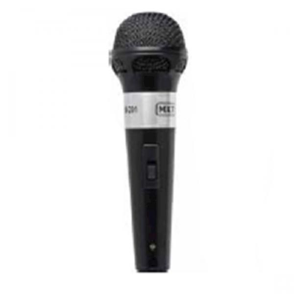 Microfone M-201 Par Preto/prata Plastico com Fio Mxt 54.1.24