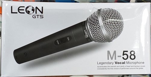 Microfone M - 58 Leon Gts