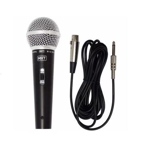 Microfone M-58 Mxt C/cabo Preto 54.1.113