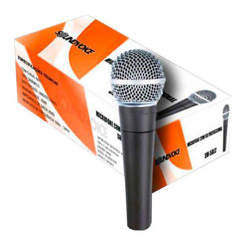 Microfone Mão Soundvoice SM 58 LC