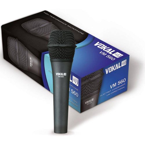 Microfone Mão Vokal Vm 560 com Cabo