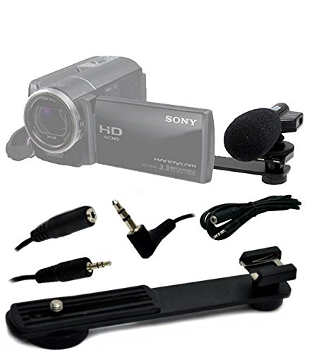 Microfone Mini C/Zoom P/Filmadora de Mão - VIVITAR VIVMIC403