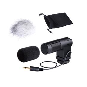 Microfone Mini Stereo para Câmeras Compactas Boya BY-V01