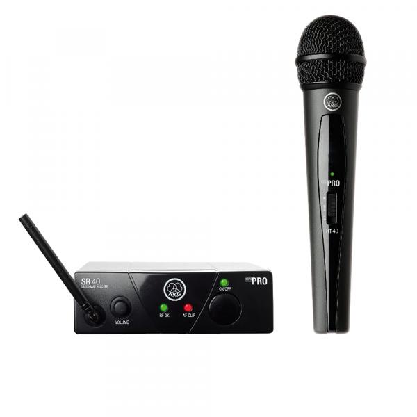 Microfone Mini Vocal Wms 40 B Preto - Akg