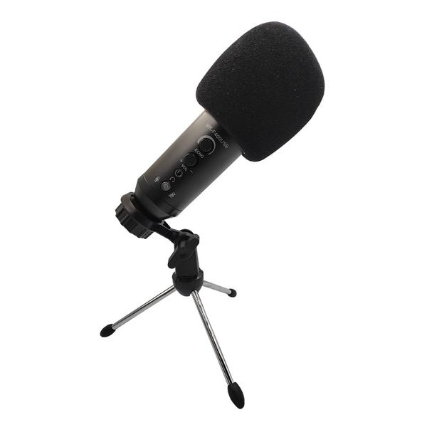 Microfone MK-F400USB - Preto - Tecnet