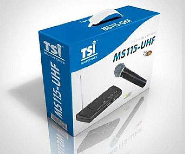 Microfone MS115-UHF - TSI