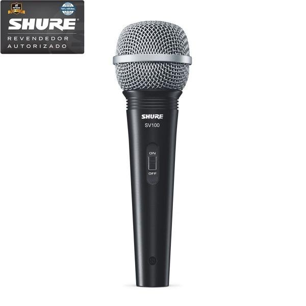 Microfone Multifuncional de Mão com Fio SV-100 - Shure