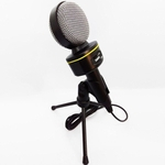 Microfone Multimídia para PC Gravar video Youtuber com tripe MTG-1021