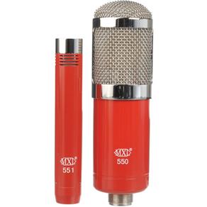 Microfone MXL 550/551 Ensemble Kit (Vermelho)