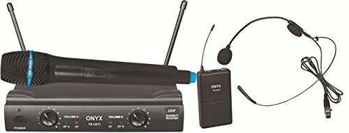 Microfone Onyx TK U211 UHF Sem Fio