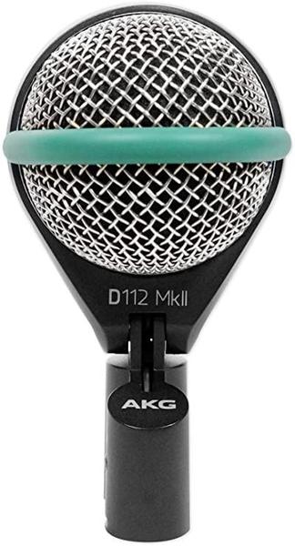 Microfone para Bumbo Profissional Dinâmico AKG D112 MKII