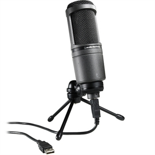 Microfone para Estúdio com Fio At2020usb Audio Technica