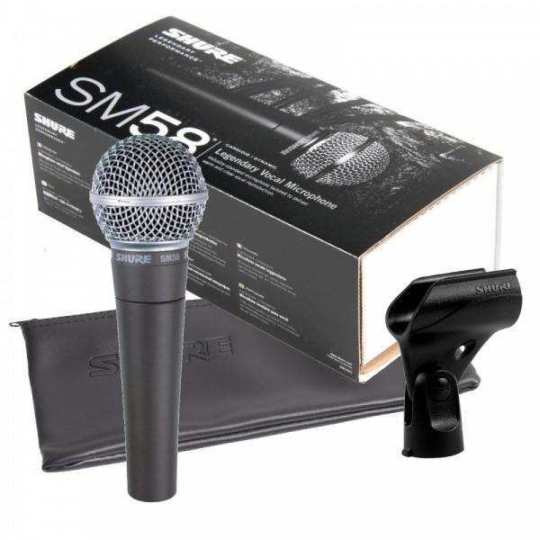 Microfone para Intrumentos Shure Sm58-lc