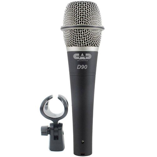 Microfone Premium Dinâmico Supercardióide D-90 - Cad Áudio