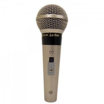 Microfone Profissional com Fio Cardióide Champanhe SM58B LESON