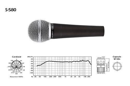 Microfone Profissional (clássico Americano) S 580 Waldman