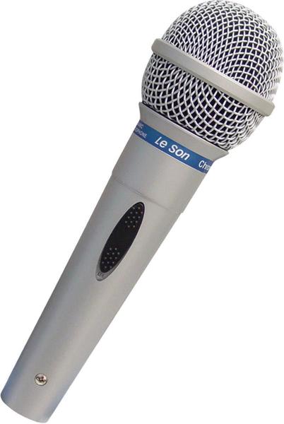 Microfone Profissional com Fio 5 Metros Mc-200 - Leson