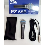 Microfone Profissional Com Fio PZ Audio 58B