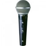 Microfone Profissional Com Fio Supercardióide Sm58 Plus Leso
