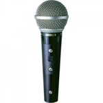 Microfone Profissional com Fio Supercardioide SM58 PLUS Leson