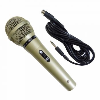 Microfone Profissional Dinamico Carol C/ Cabo de 4,7m Mxt Mud515