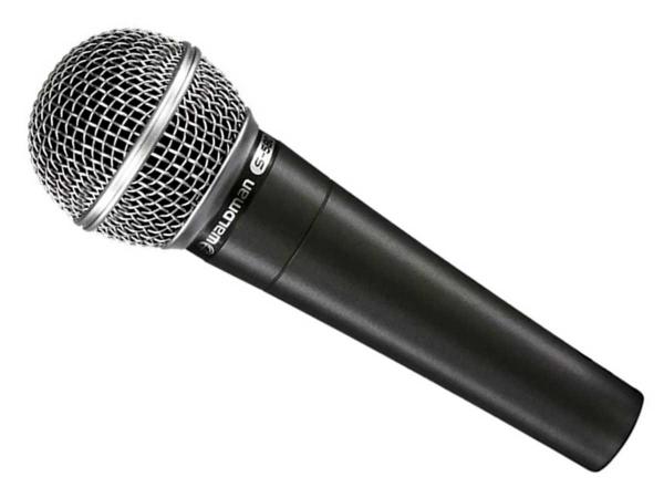 Microfone Profissional Dinâmico Waldman Stage S-580