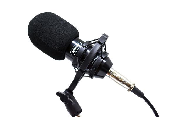 Microfone Profissional Estúdio Condensador Cardioide Kpm0010 - Knup