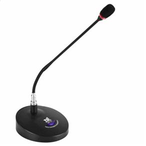 Microfone Profissional Gooseneck Alta Sensibilidade Base e Haste 42cm MMF-302 - TSI