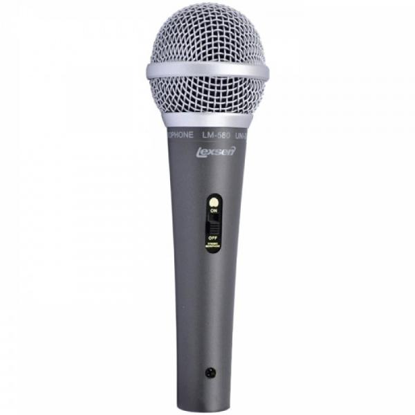 Microfone Profissional LM-580 Lexsen com Fio
