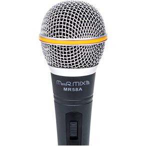 Microfone Profissional Mister Mix Mr58 C/ Cabo