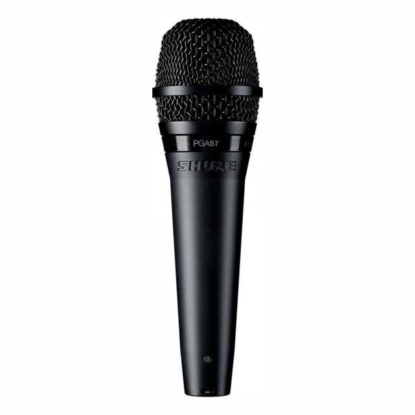 Microfone Profissional para Instrumentos Shure PGA57 Dinâmico Cardióide
