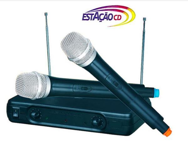 Microfone Profissional S/ Fio Wireless (Par) Soundpro SP320
