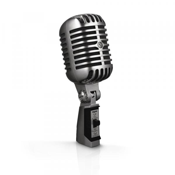 Microfone Profissional Shure 55SH Series II Vintage Cinza Shure